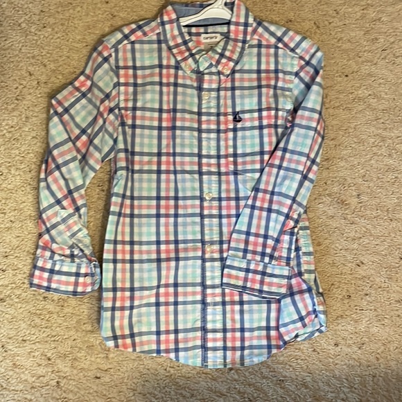 Boys Long Sleeve Plaid Shirts for Spring! There are 2 shirts in this listing! - Picture 4 of 4